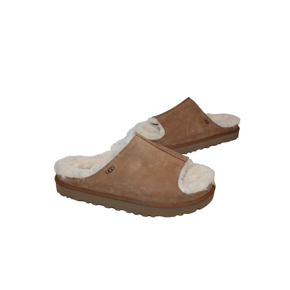 Ugg Greenport Slides Slipper Shoe Indoor/Outdoor Sandal Chestnut NEW EU 43 US 12